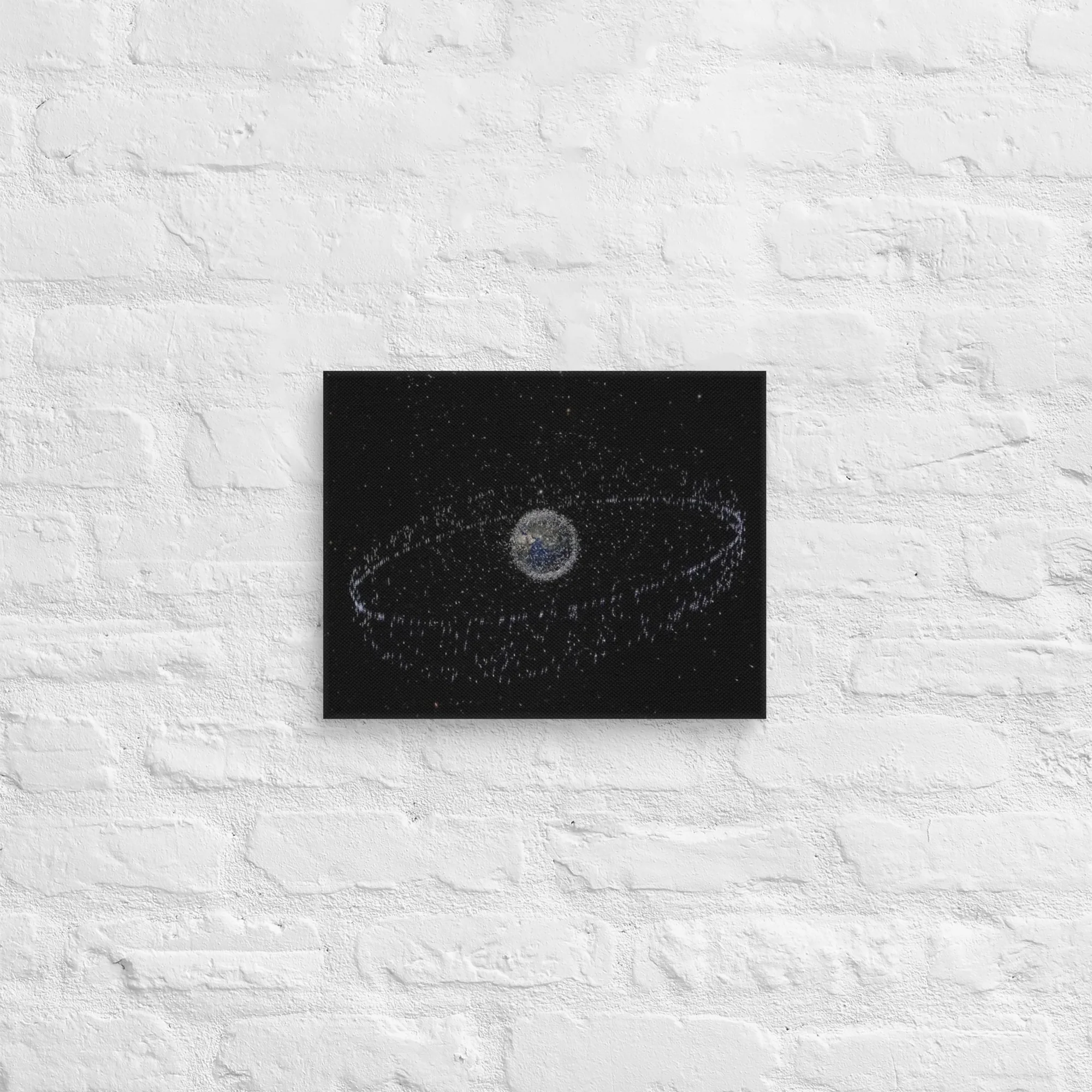 A Beehive of Satellites Canvas