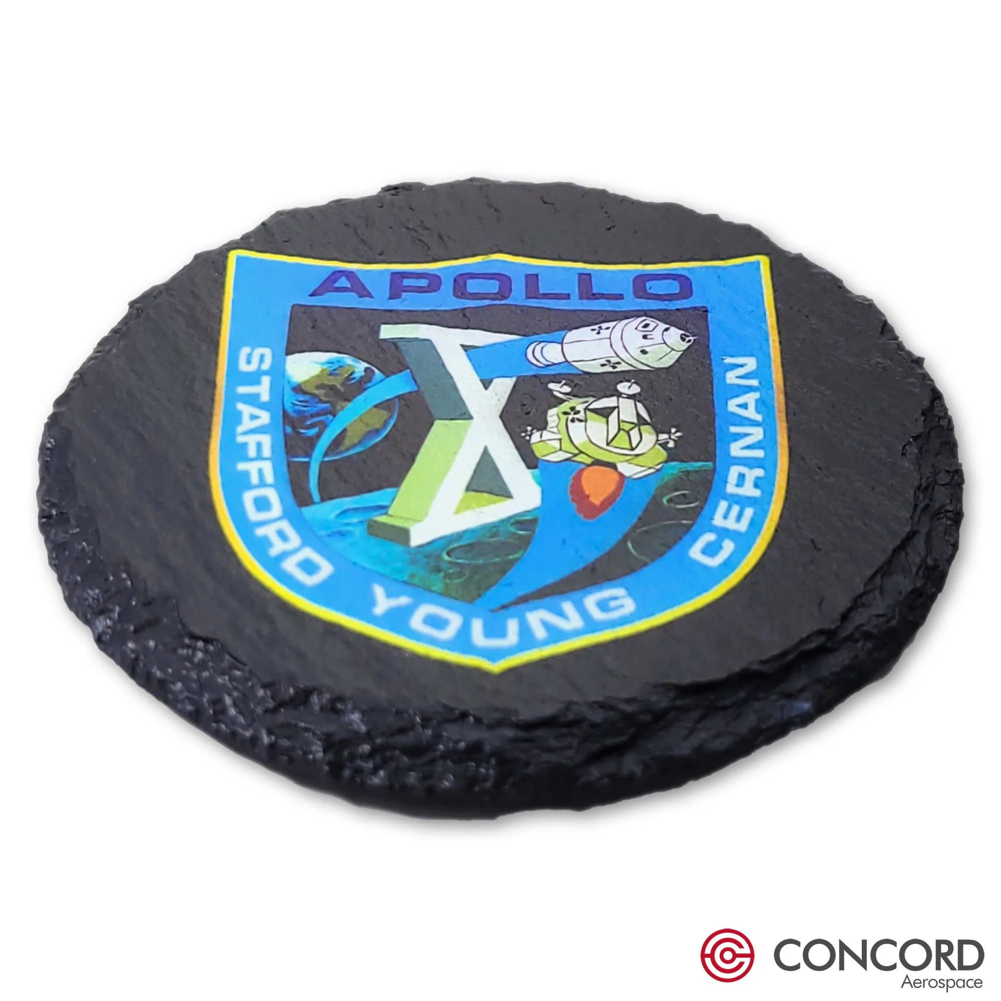 Apollo 10 Mission Slate Coaster - Image 2