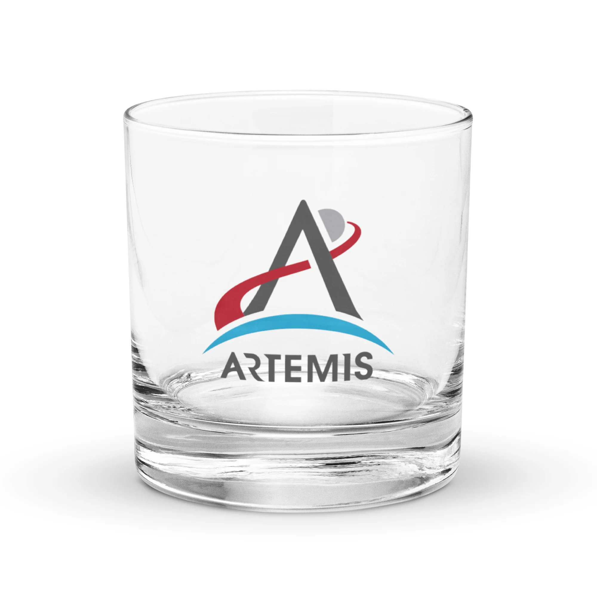 Artemis Program Rocks glass