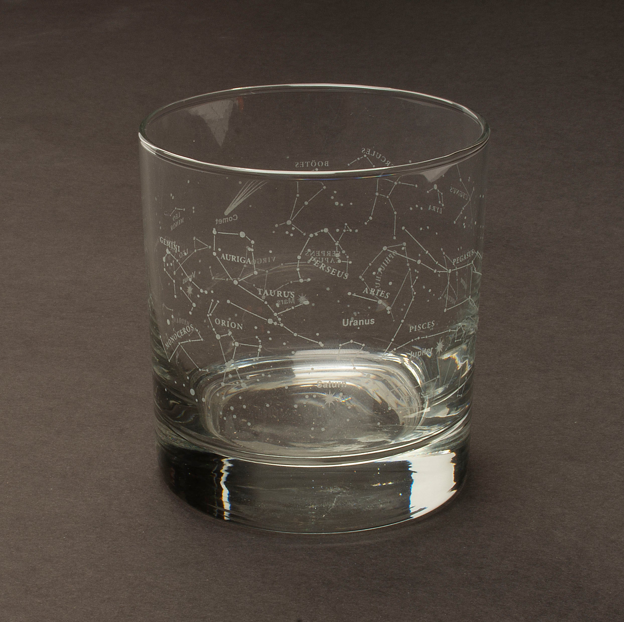 Constellations Rock Glass