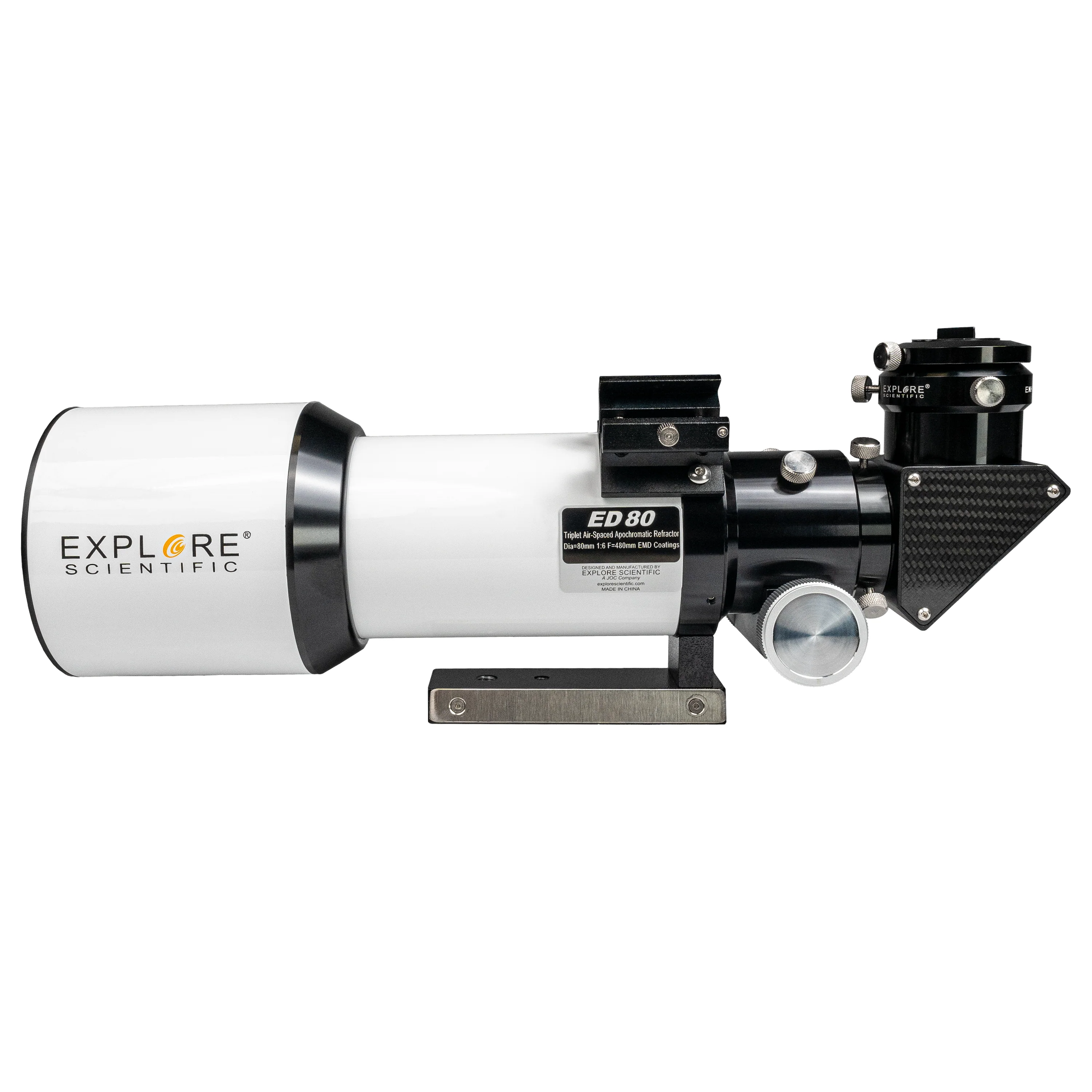 ED80 Essential Series Air-Spaced Triplet Refractor Astrophotography Telescope - Image 2