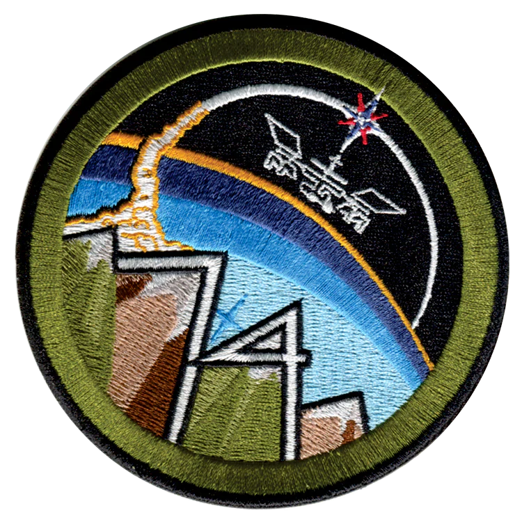 Expedition 74 No Names Mission Patch