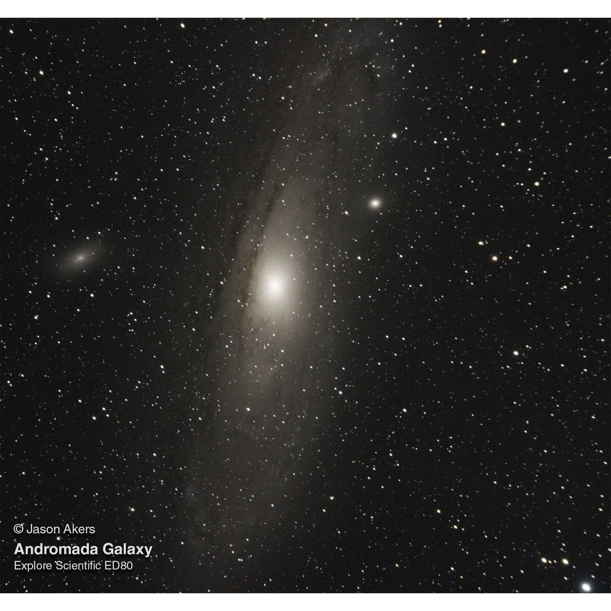 Explore Scientific ED80-FCD100 Series Air-Spaced Triplet Refractor Telescope and Field Flattener f/5 to f/7 - FCD100-0806-02-FF - Image 16
