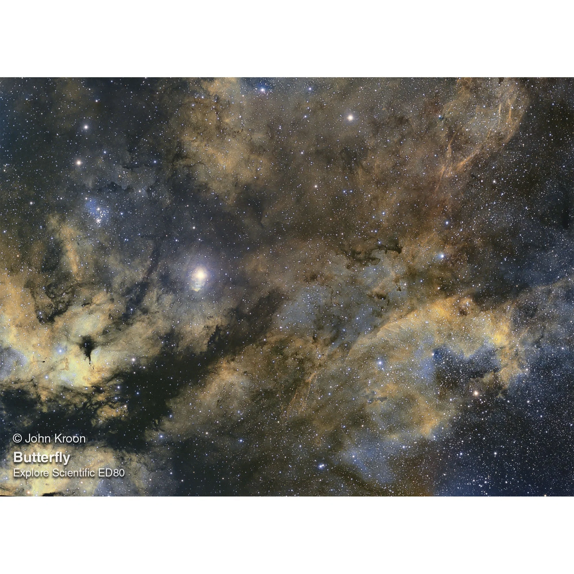 Explore Scientific ED80-FCD100 Series Air-Spaced Triplet Refractor Telescope and Hybrid 2N1 Finder Base- FCD100-0806-01 - Image 15