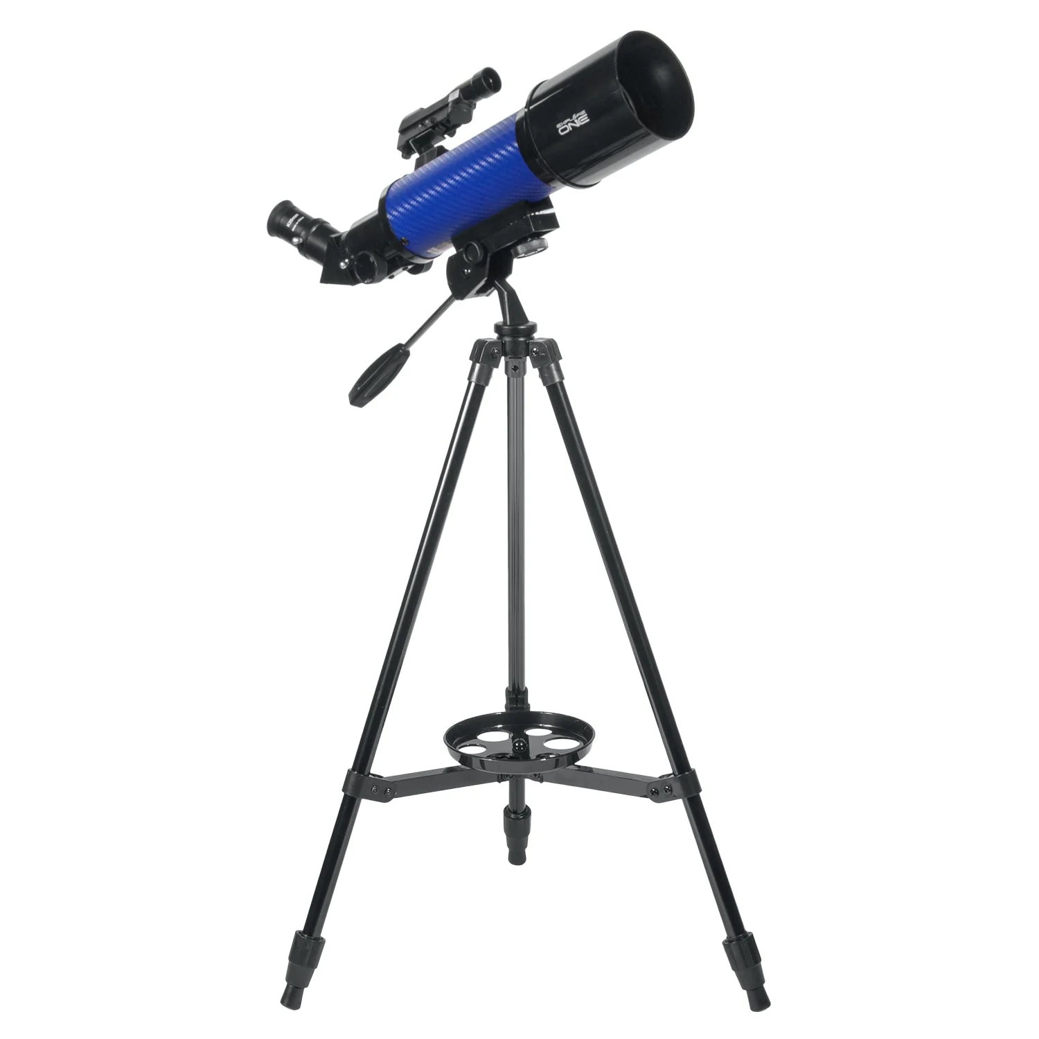 Explore One CF400 Blue Carbon Fiber Wrap 70mm Pan Handle AZ Mount Telescope - Image 3