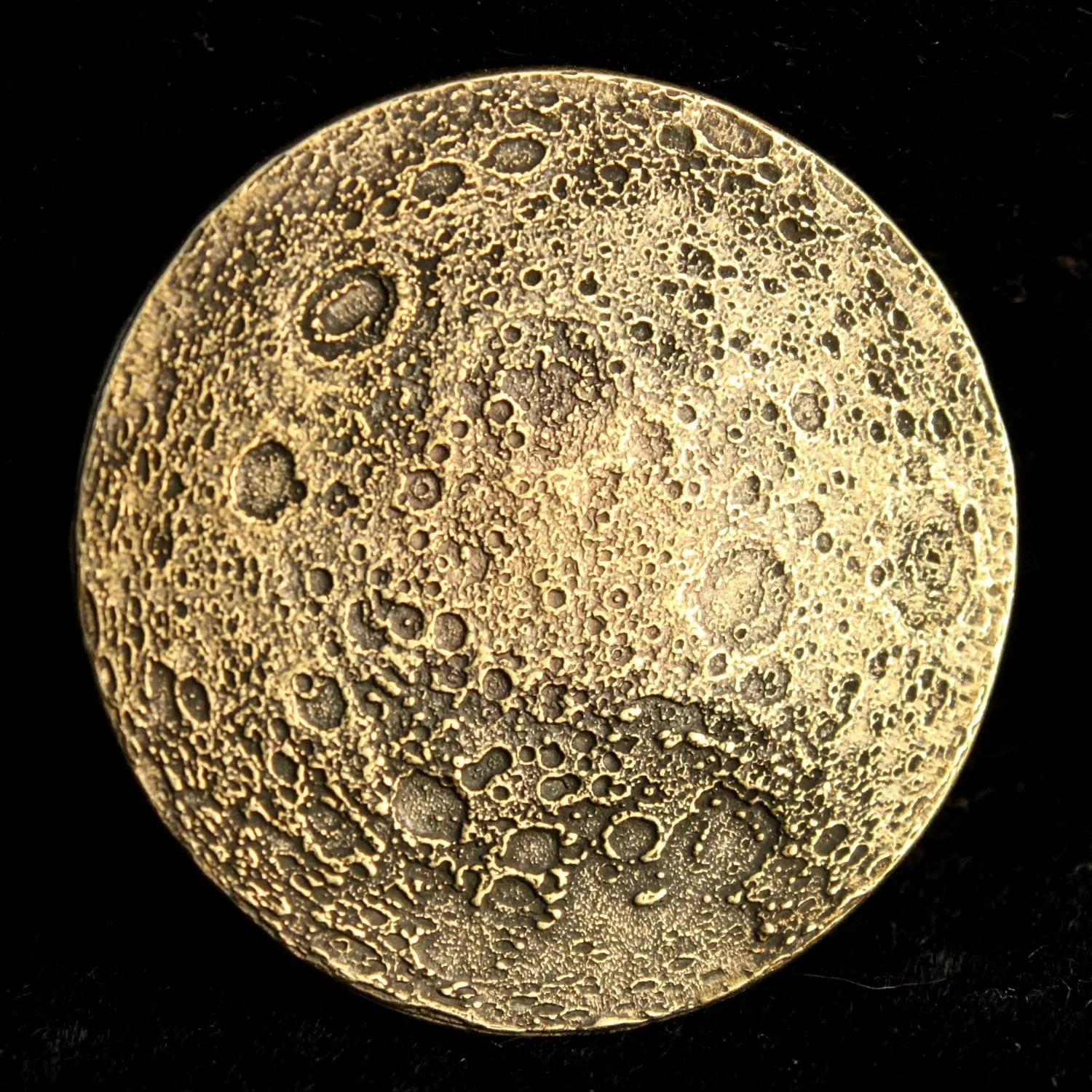 Harvest Moon Bundle - Set of 5 Brass Moon Coins - Image 4