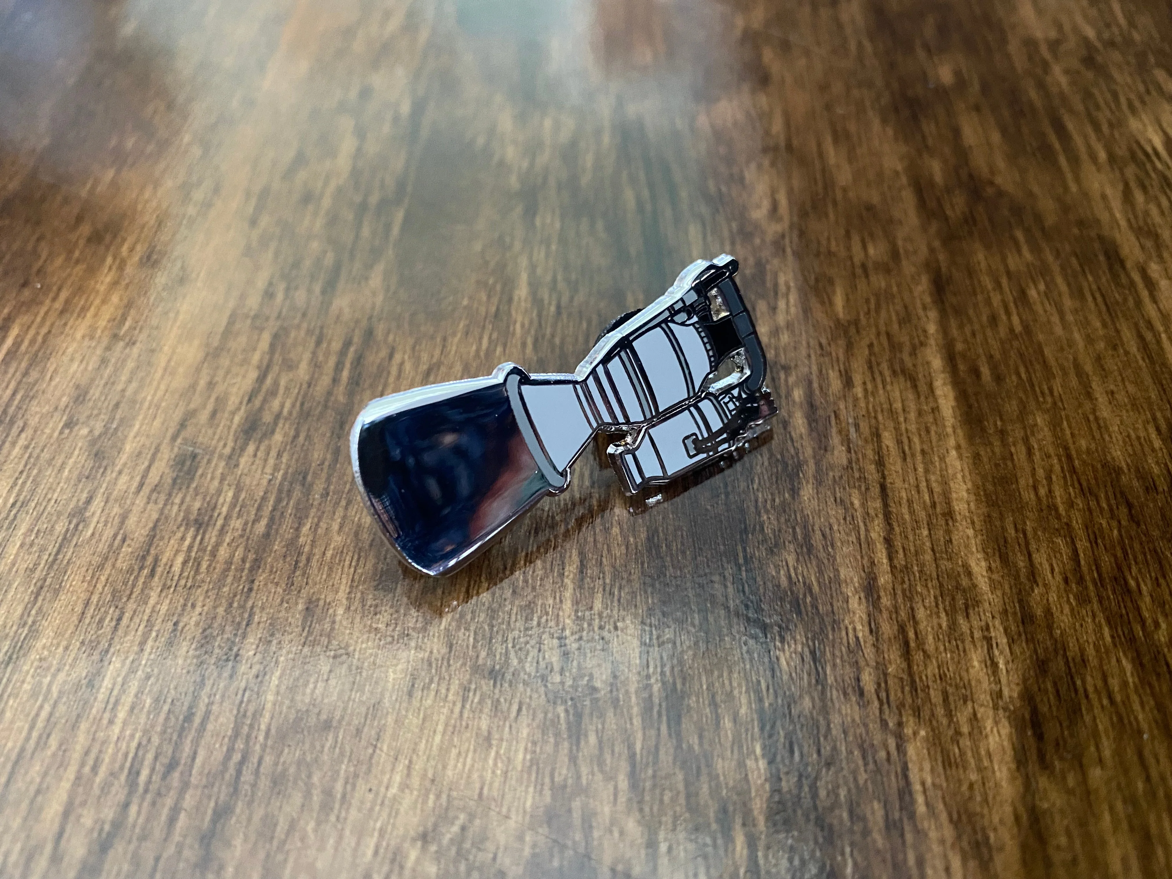 Merlin 1D Engine Hard Enamel Pin - Image 3