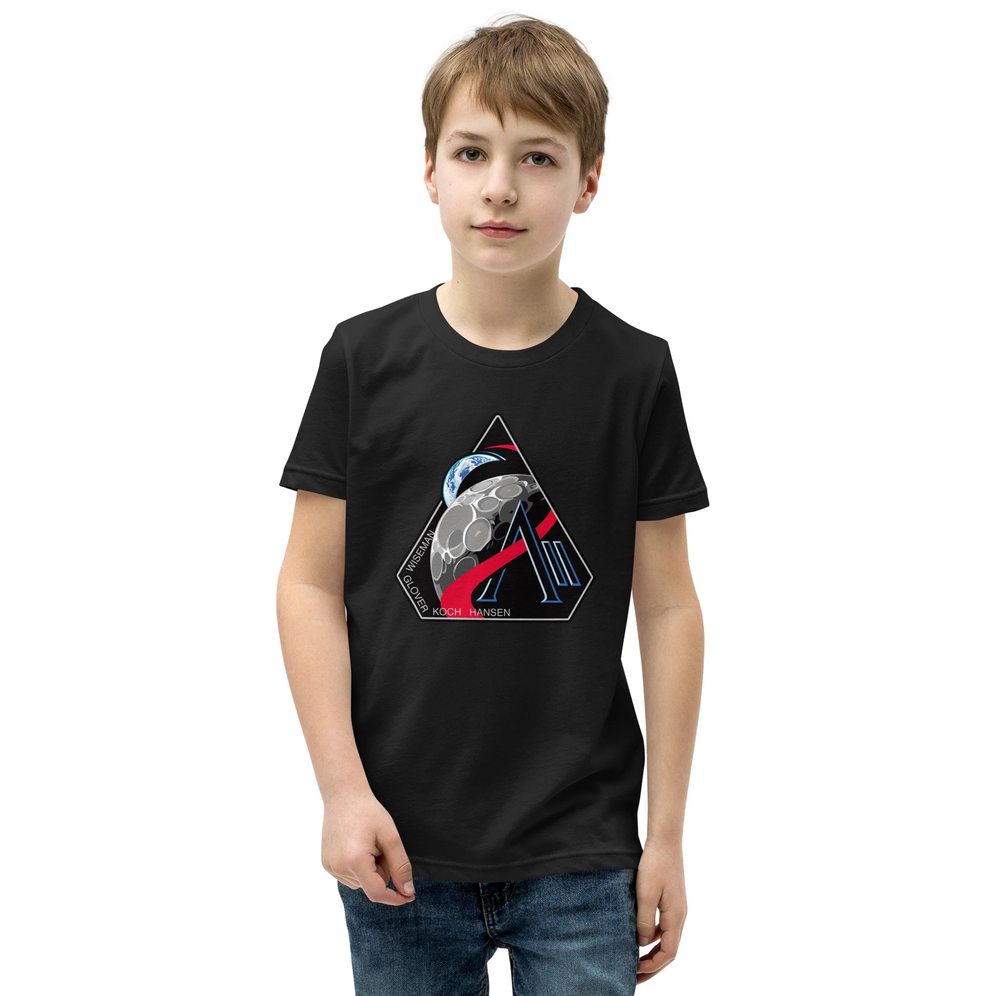 NASA Artemis II Youth Short Sleeve T-Shirt