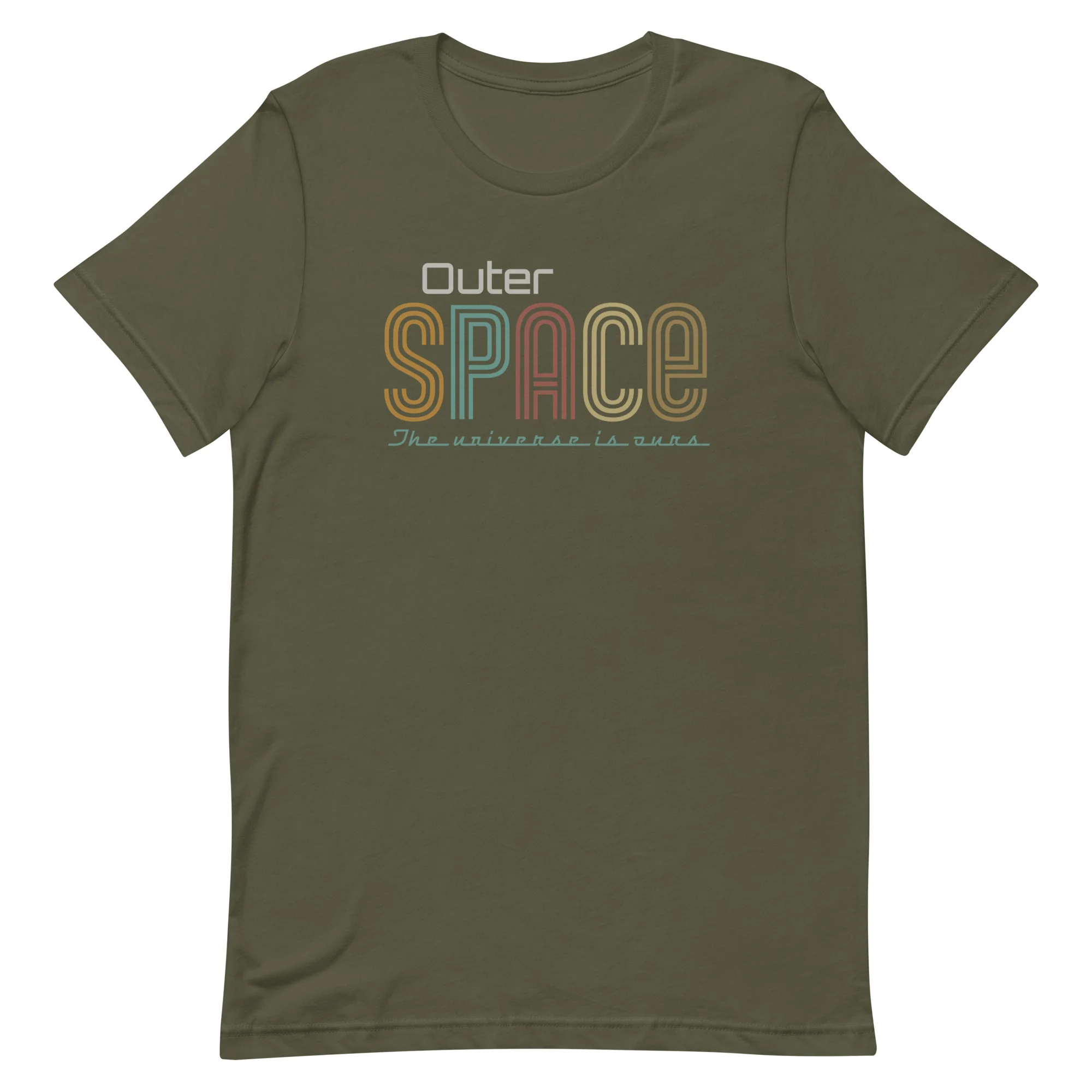 Outer Space Retro T-Shirt - Image 3