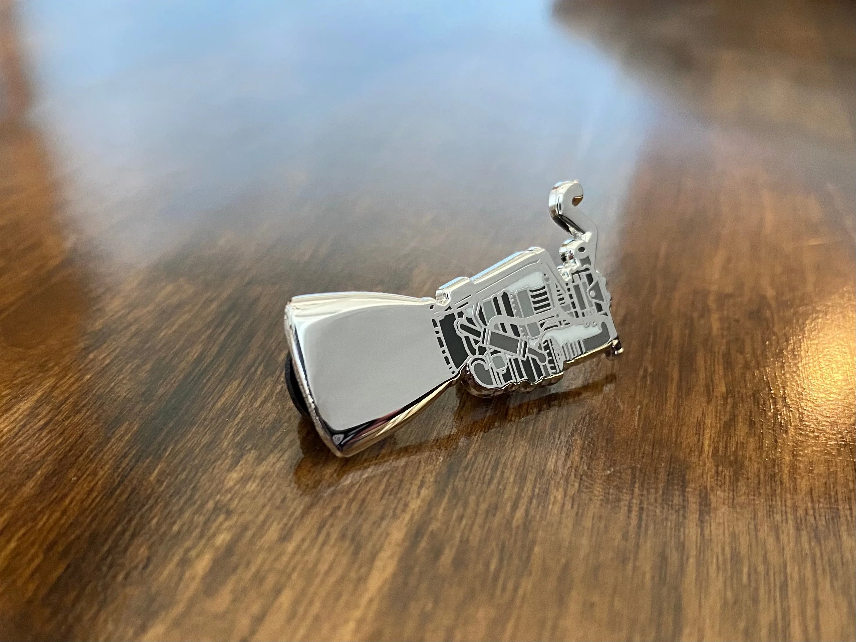 Raptor Engine (Starship and Super Heavy) Hard Enamel Pin - Image 3