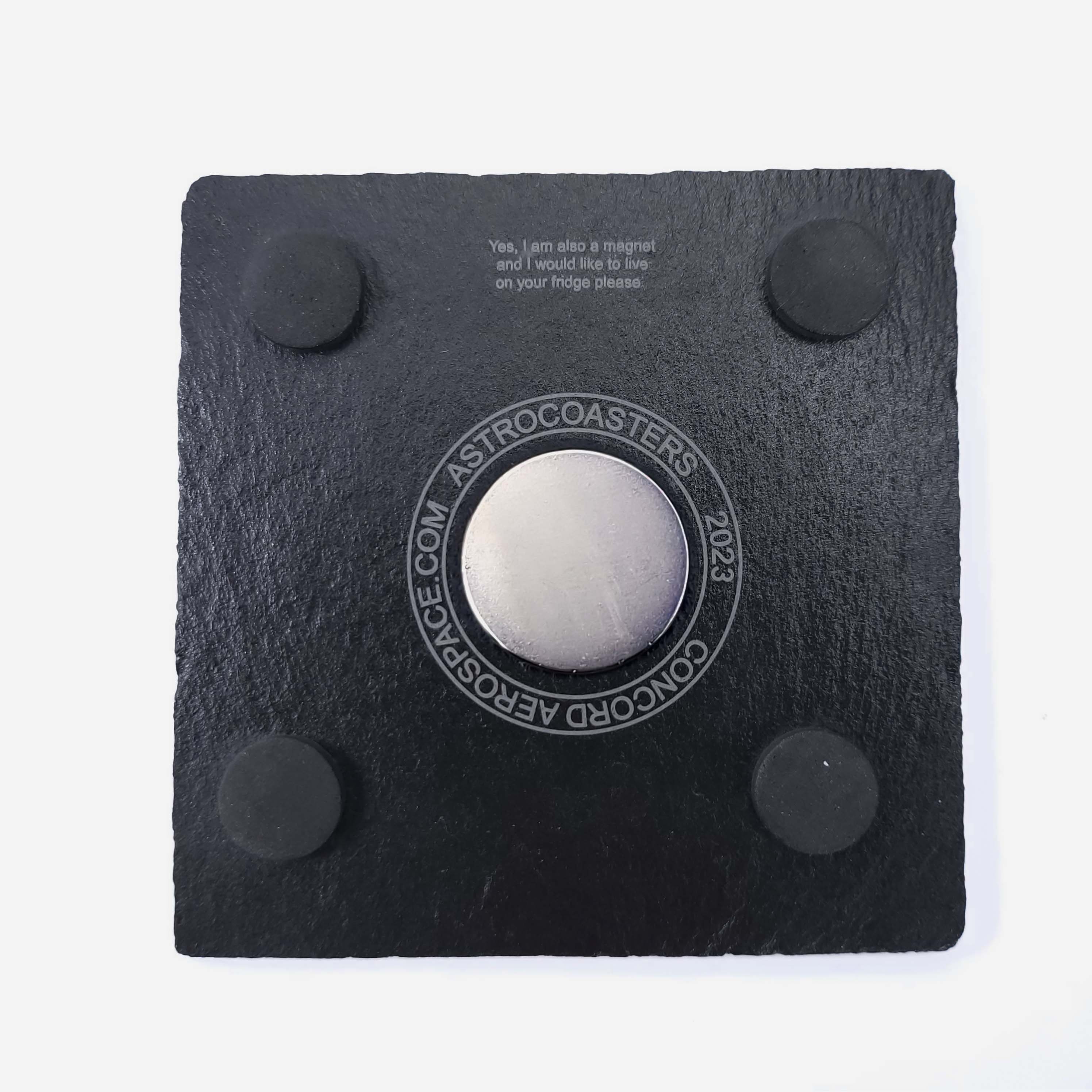 Saturn F1 Engine Injector Plate Slate Coaster - Image 4