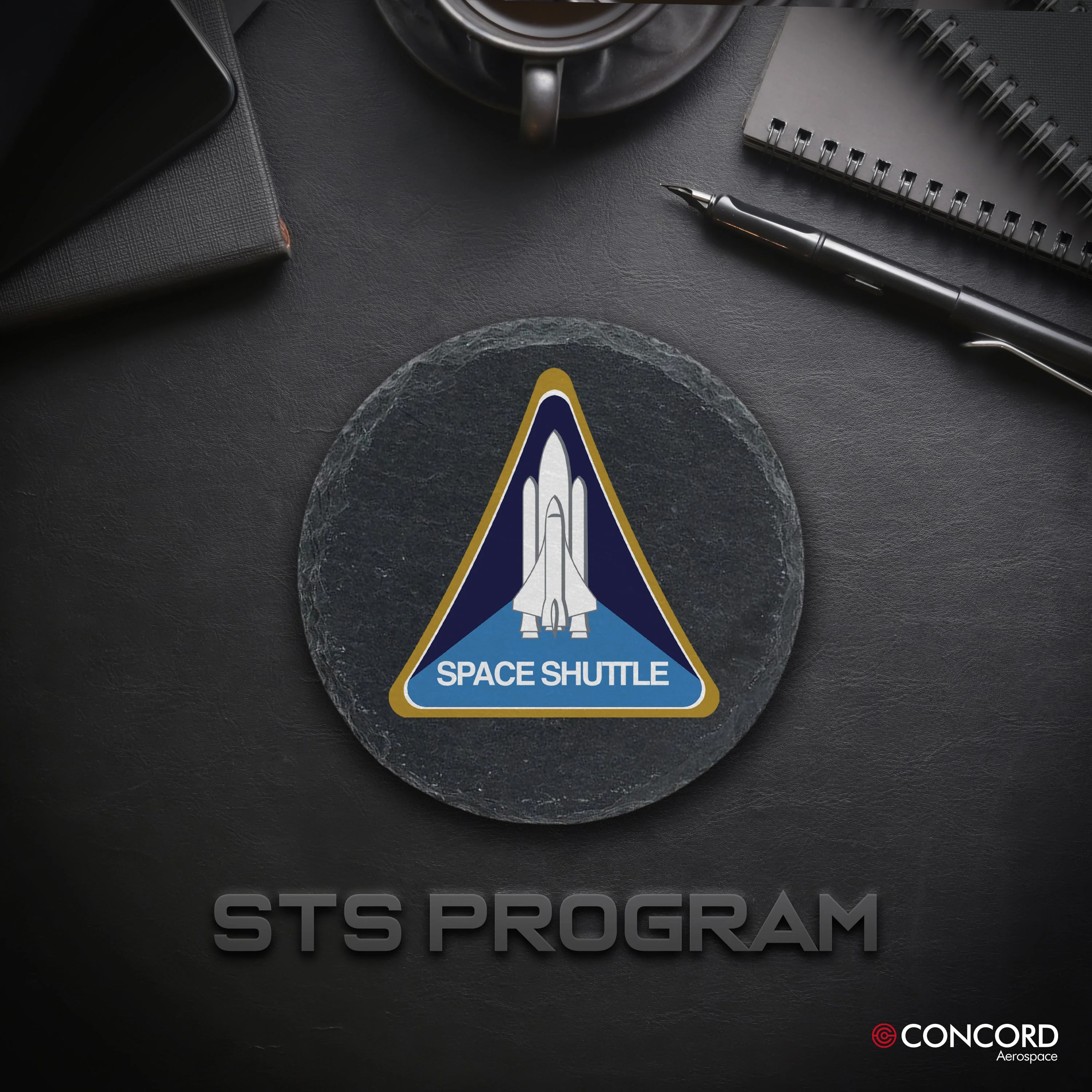 Shuttle Program Slate Coaster - Image 2