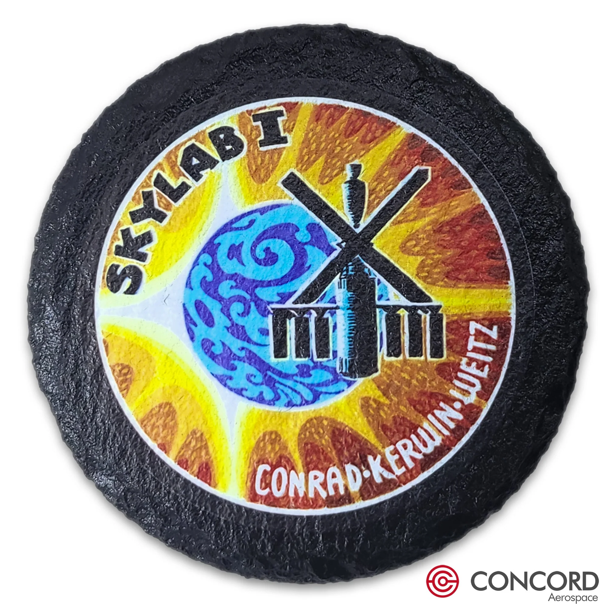 Skylab I Slate Coaster