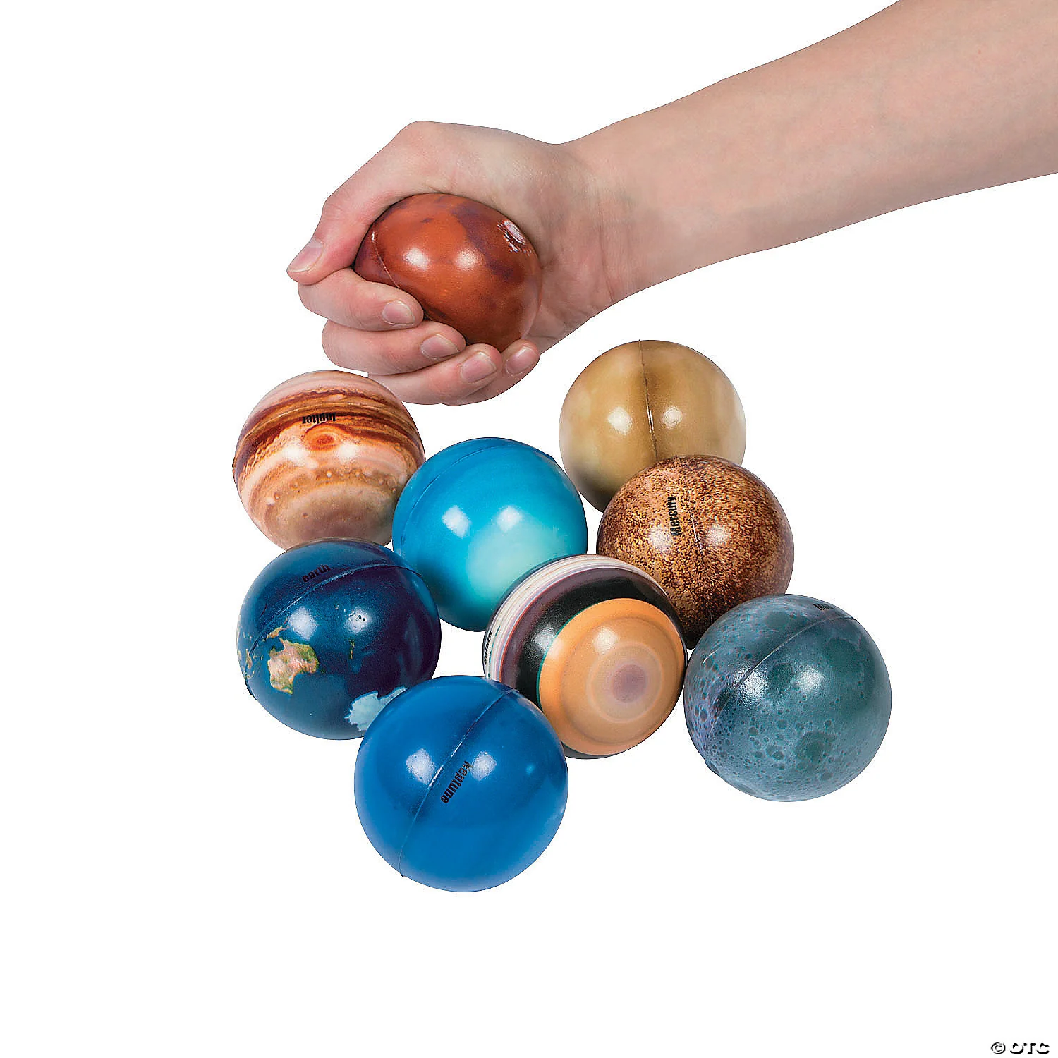 Solar System Planets Stress Balls