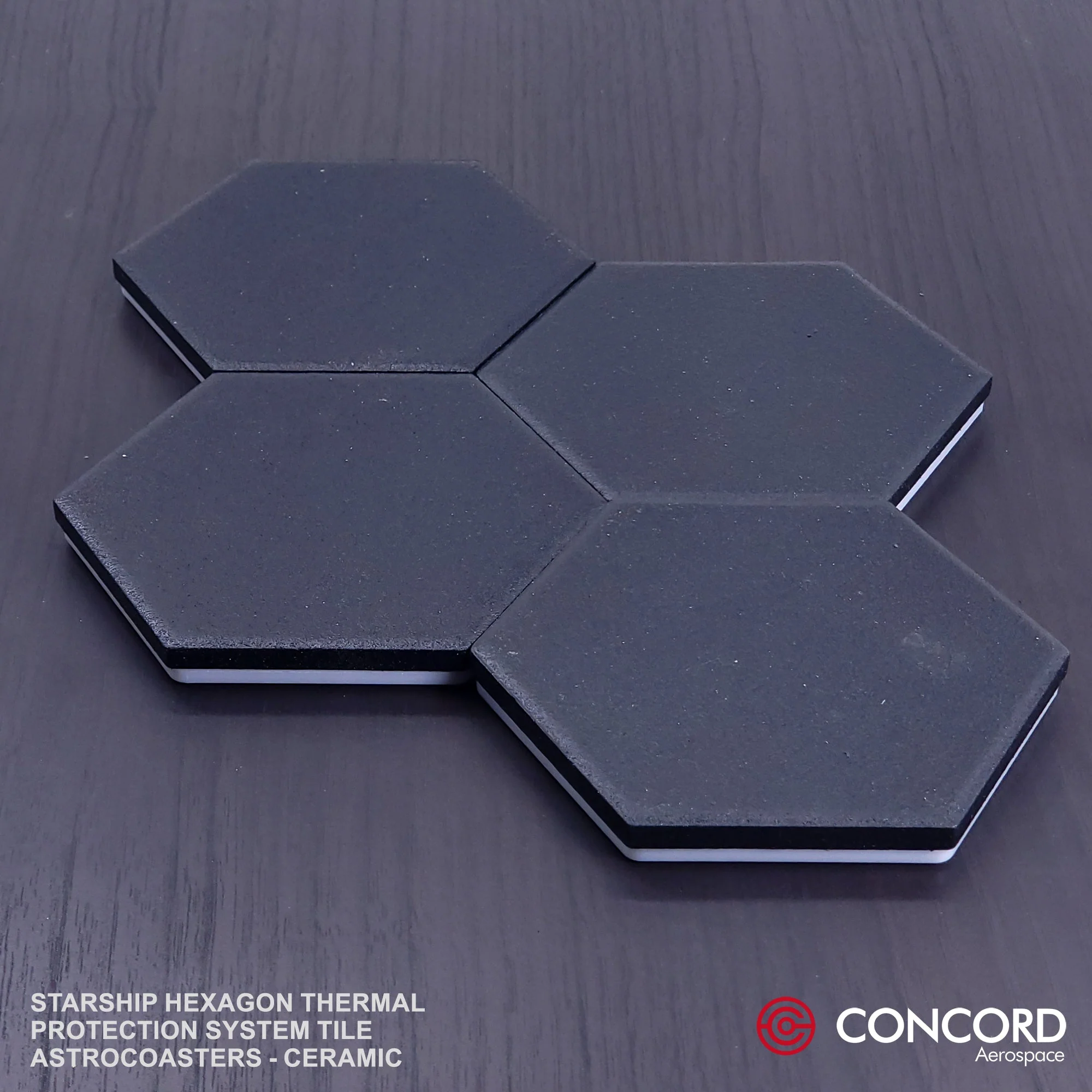 Starship Hexagon Thermal Protection System Tile Astrocoaster - Image 7