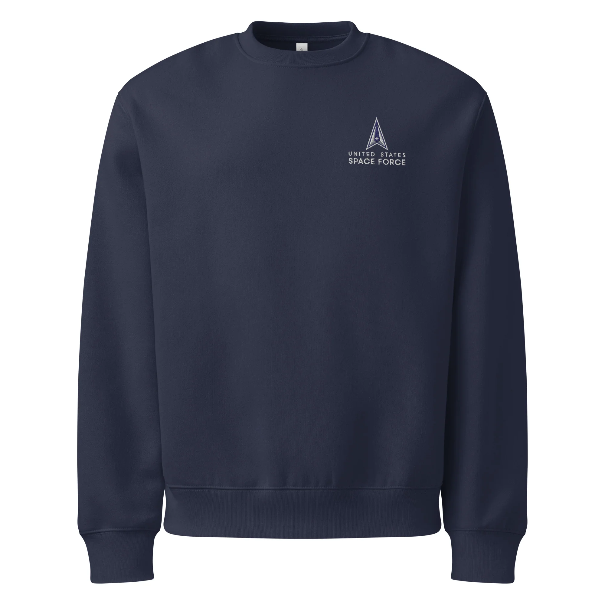 United States SPACE FORCE Embroidered Logo Sweatshirt - Image 2