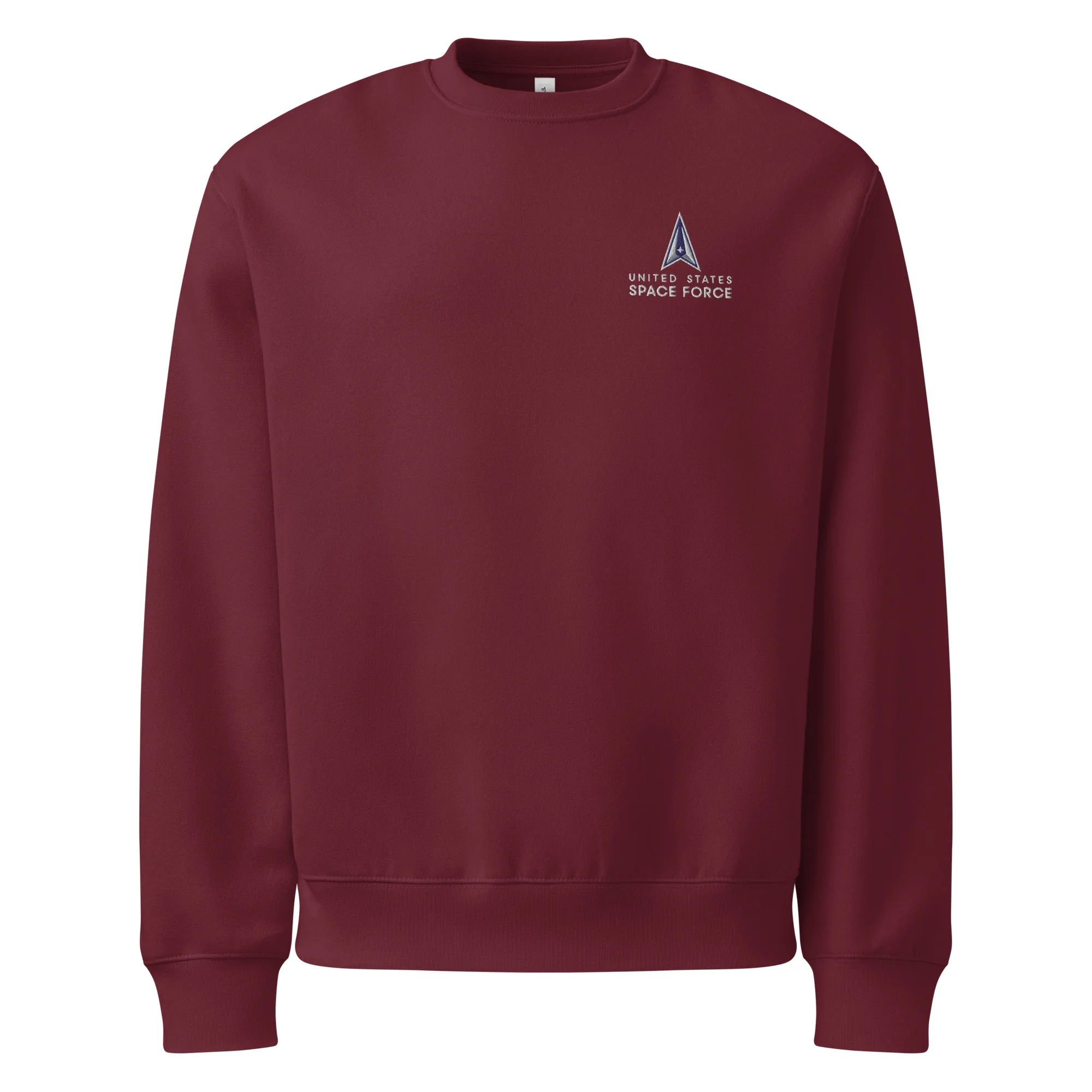 United States SPACE FORCE Embroidered Logo Sweatshirt - Image 3